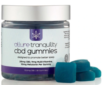 Allure Tranquility Sleep CBD Gummies